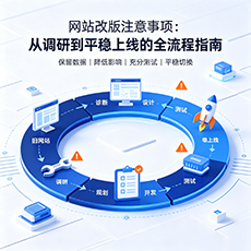 黄石建站-网站改版注意事项:从调研到平稳上线的全流程指南