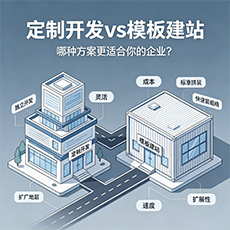 黄石建站-定制开发vs模板建站：哪种方案更适合你的企业？