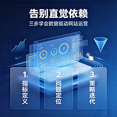 黄石建站-告别直觉依赖：三步学会数据驱动网站运营